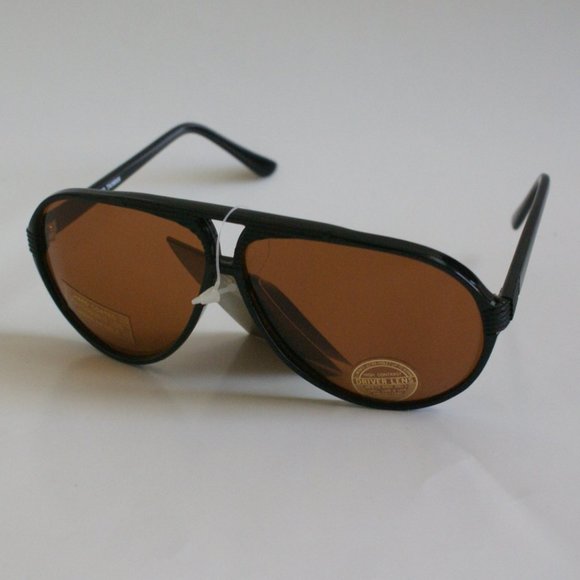 NWT 90's TruVintage Sports Double Bridge Aviator Coppermax lens tech sunglasses - Picture 5 of 7